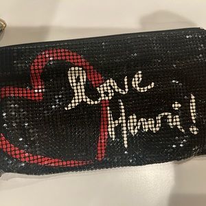 Henri Bendel makeup case. Could also be used for anything small.